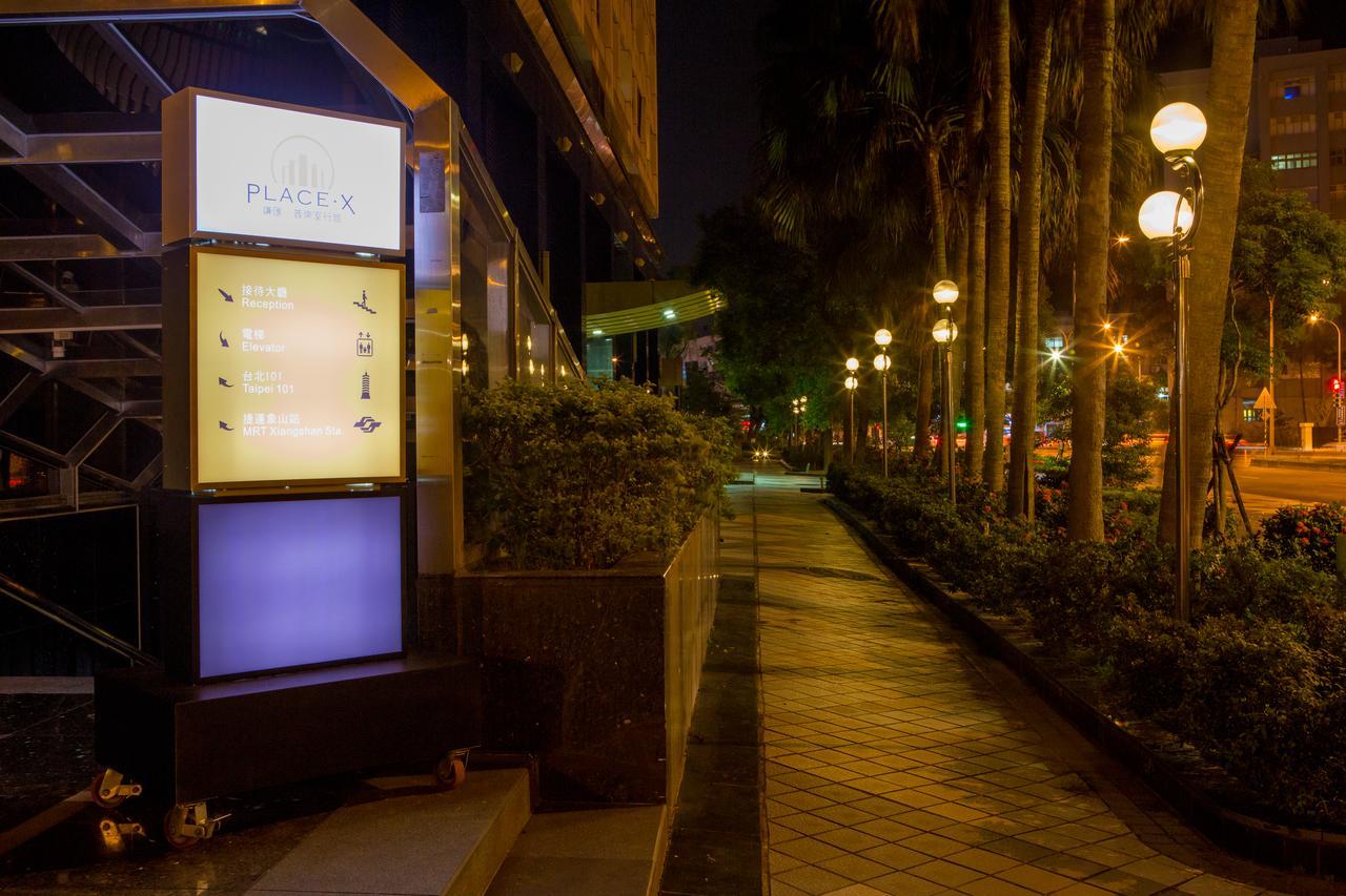 Place‧X Hotel Taipei Bagian luar foto