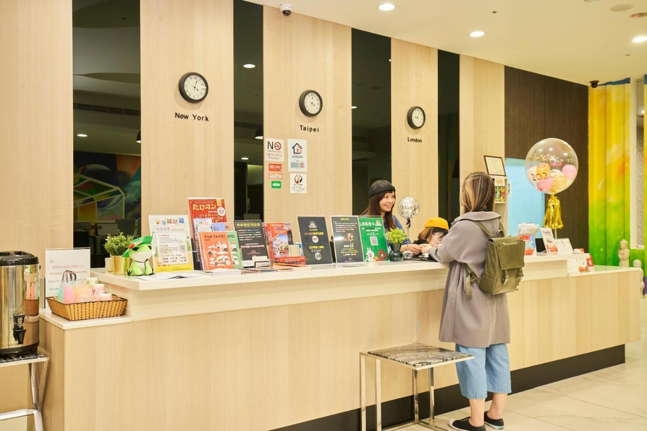 Place‧X Hotel Taipei Bagian luar foto